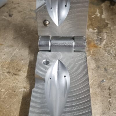 6oz Distance Hinge + Handles  CNC Mould