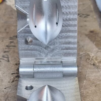 8oz Dumpy Hinge + Handles  CNC Mould